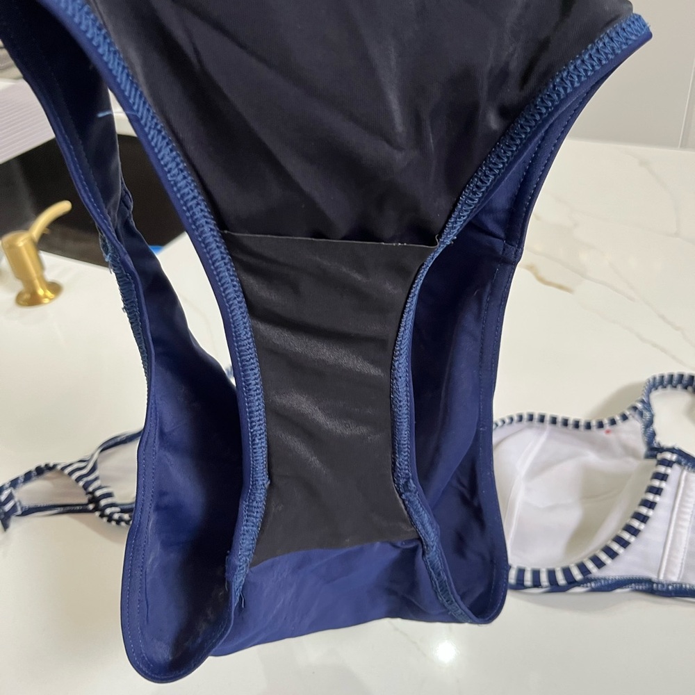 Freya Navy and White Striped Bikini Set - Picture 8 of 8